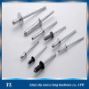 Large head blind steel rivets