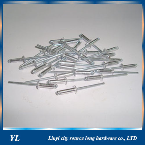 Open Type Aluminum blind rivet with Domed head