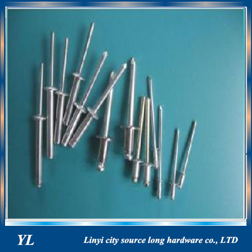 Good quality length 1.2  aluminum blind rivets with Dome head