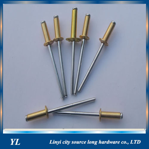 Good quality length 1.2  aluminum blind rivets with Dome head