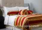 Full Size Luxury Jacquard Comfort Hotel Bedding Sets with White Cotton Fabric