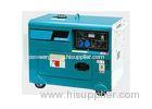 Single phase electric portable diesel generator set 220v 5kva For Home