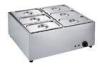 Freestanding 6 Pan Electric Bain Marie With Thermostat Control 700*620*350mm