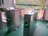 Pedestrian Automatic Speed Gate Turnstile Direction Indication Sliding Barreir