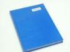 Debossing logo Blue Hardcover Book Printing Services , Commercial Printing Services