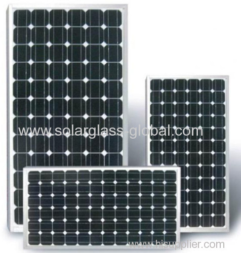 250w mono tempered solar panel