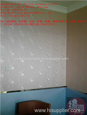 Building materials Interior design PVC waterproof bamboo wallpaper Guangzhou china