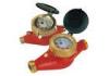 Brass Multi Jet Water Meter / Hot Water Meter With Magnetic drive