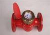 Brass Multi Jet Domestic Water Meter Hot With End Flange / BSP LXSR-50E