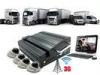 3G WIFI 4Ch GPS HDD MDVR Vehicle Security Camera System bus / truck