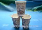 Recyclable 4oz / 6.5oz Ice Cream / Frozen Yogurt Paper Cup Containers For Birthday Parties