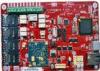 Red PCB Fr4 Printed Circuit Board Services , PCBA Assembly SMD