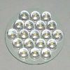 1.2MM Aluminum PCB Through Hole LED Light Board 60W High Power MCPCB White