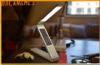 Aluminum Alloy USB LED Desk Lamp With LCD Calendar / LED Reading Light Bed