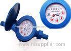 Super Dry Dial Plastic Water Meters , Anti Magnetic , ISO 4064 Class B