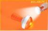 Wall Mount Cordless Emergency LED Bulb With ABS + PC + Rubber Material Orange