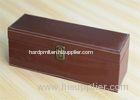 Solid Custom handcrafted Wood Jewelry Boxes For Girls / necklace , bracelet storage boxes
