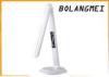 White Folding LED Table Lamp For Living Room / LED Desk Lamp With Dimmer