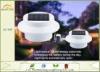 White Battery Powered Garden / Pathway Solar Motion Detector Lights CE / ROHS