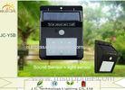 120LM IP65 Motion Detector Solar Panel Led Garden Lights With 3.7v 900mah Battery