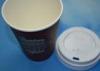 International Disposable Recyclable 16oz / 20oz Paper Cup Lids Plastic