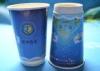 Cold Drink / Tea White Double Wall Paper Cups 12oz / 16oz With Offset Printing