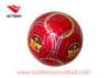 Rubber bladder Adult Size Soccer Ball / Hand Stitched Soccer Ball