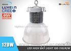 High Brightness 120W Industrial LED High Bay Lighting Fixtures AC85 - 277V