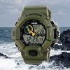 5 ATM Strong Water Resistant Skmei Latest Unisex 3 ATM Analog Digital Wrist Watch