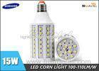 High Lumen Commercial E14 / B22 LED Corn Bulb 10W 1000lm CE / ROHS