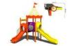 Toddlers Spiral Plastic Playground Slide Recreation Equipments for Amusement Park