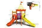 Toddlers Spiral Plastic Playground Slide Recreation Equipments for Amusement Park