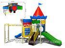 LLDEP Plastic and Wood Unti-static Kids Castle Playground for Leisure Park