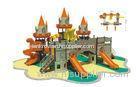 Engineering Plastic and Wood Unti-static Safe Kids Castle Playground