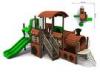 Steel Park Facility Kids Outdoor Playground Equipment Slide for Leisure Park
