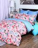 ELLE Brand Floral Bedding Sets For Summer , Twill Cotton King Size