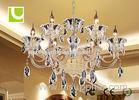 Super Bright Pendant LED Crystal Ceiling Lamp For Conservatory / Club