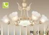 Modern E14 / E17 LED Chandelier Lights With Cup Shape 6 light Chandelier