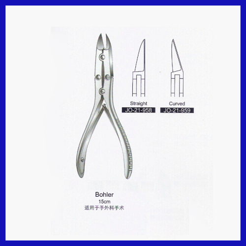 Surgical types of forceps for bone