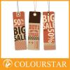 custom printed price tags Offset Printed Tags