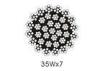 Cranes 6mm - 60mm Non Rotating Wire Rope 35W x 7 safety wire rope