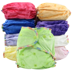 Beilesen organic bamboo fitted nappy 15 colors to choose