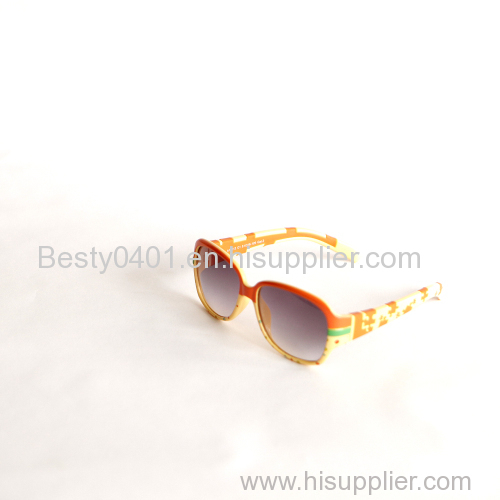 Children sunglasses polarized yellow frame sunglasses girls style sunglasses