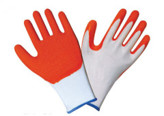 Nitrile gloves Lightweight breathable wear antiskid without peculiar smell Oil resistant to and alkali resistant La