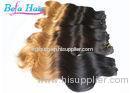 Simplicity 12-14 Inch Ombre Remy Hair Extensions Brazilian Hair Weave