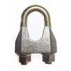 Electro Galvanized Malleable Iron Rigging Fittings / wire rope grip