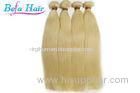 Yellow 4# 27# 613# Straight European Human Hair Extensions for Girls