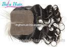 Malaysian 100% Virgin Human Hair Closure With Baby Hair 1b# 2# 4#