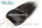 Unprocessed Silk Straight Brazilian Hair Lace Closure With No Shedding
