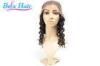 Sexy Ladies Smooth Deep Wave Human Hair Custom Full Lace Wigs With No Tangle